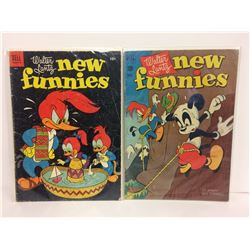 VINTAGE 1940'S NEW FUNNIES DELL COMICS LOT