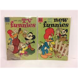 VINTAGE 1940'S NEW FUNNIES DELL COMICS LOT