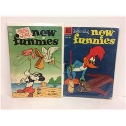 VINTAGE 1940'S NEW FUNNIES DELL COMICS LOT