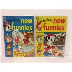 VINTAGE 1940'S NEW FUNNIES DELL COMICS LOT