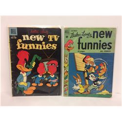 VINTAGE 1940'S NEW FUNNIES DELL COMICS LOT