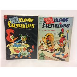 VINTAGE 1940'S NEW FUNNIES DELL COMICS LOT