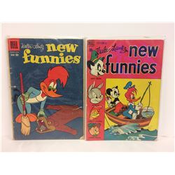 VINTAGE 1940'S NEW FUNNIES DELL COMICS LOT