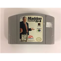 Nintendo 64 N64 Madden Football  (game only)