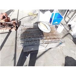 SKID OF FOLDING RETAIL BINS