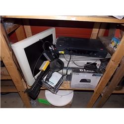 SHELF OF ELECTRONICS