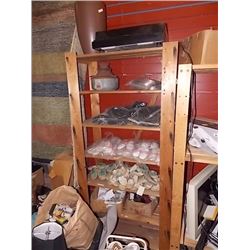 WOOD DISPLAY SHELF