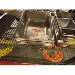 STAINLESS STEEL PANS - 4 TTL