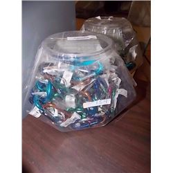 BIN OF ALUMINUM CARABEENERS