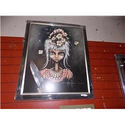 FRAMED PRINT - SINGLE AGAIN - ANGELINA WRONA - GALLERY ESTIMATE $550