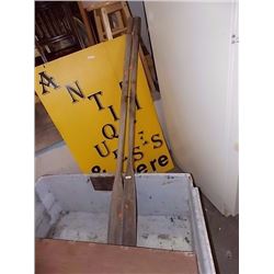 VINTAGE OARS - SET OF 2