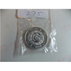 SILVER ROUND - 1/2 OUNCE .999 FINE SILVER - FIRST MAJESTIC MINT - AZTEC / AYAN DESIGN