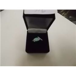 RING - STERLING SILVER - TOPAZ