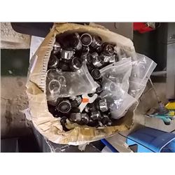 BOX OF NEW HOSE CONNECTORS