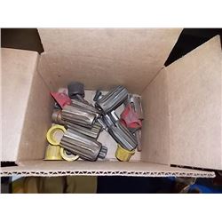 BOX OF MACHINIST TOOLS