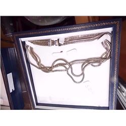 NECKLACE - SILVER COLOR ESTATE NECKLACE