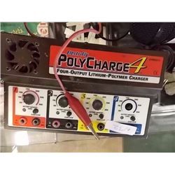 ELECTRIC FLY 4 PORT CHARGER FOR PLANE BATTERY