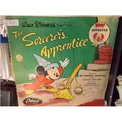 VINTAGE MICKY MOUSE RECORD / BOOK