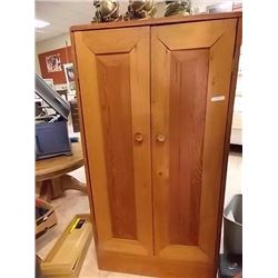 RUSTIC OLD COUNTRY PINE 2 DOOR CABINET