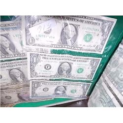 PAPER MONEY - AMERICAN $1 - 3 TTL