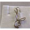 Image 1 : PENDANT - STAMPED 10K YELLOW GOLD - PLAYBOY BUNNY