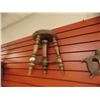 Image 1 : UNIQUE WALL SHELF - ½ VINTAGE PIANO STOOL