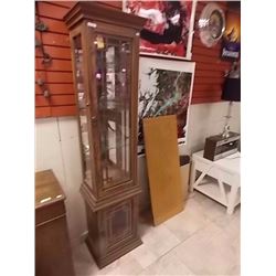 CURIO DISPLAY CABINET - ~71" TALL
