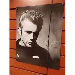 MEMORABILIA - METAL SIGN - JAES DEAN