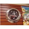 Image 1 : NEW ROUND NEON LIGHTED TRAILER PARK CLOCK