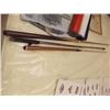 Image 1 : WALKING STICK & 2 POOL CUES