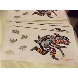NATIVE ART PRINTS - 20 TTL