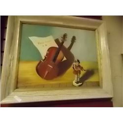 FRAME OIL PICTURE - VIOLIN SONATA IN AB