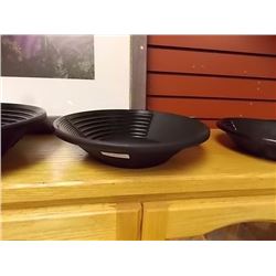 NEW GOLD PAN - ESTWING - BLACK PLASTIC - MED