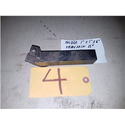 Tool Holder 1''x1''x6'' Chanfrin 15°