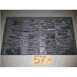 Box of Carbide Tipped Ends Mill & other tools