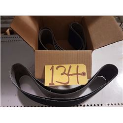 Box of Abrasive Belts 3''1/2 x 36 Gr80 & 60