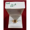 Image 1 : CABOCHON BLACK STAR SAPPHIRE 18K GOLD RING