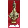 Image 2 : SMALL ASIAN BRASS FIGURAL TEAPOT