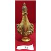 Image 4 : SMALL ASIAN BRASS FIGURAL TEAPOT