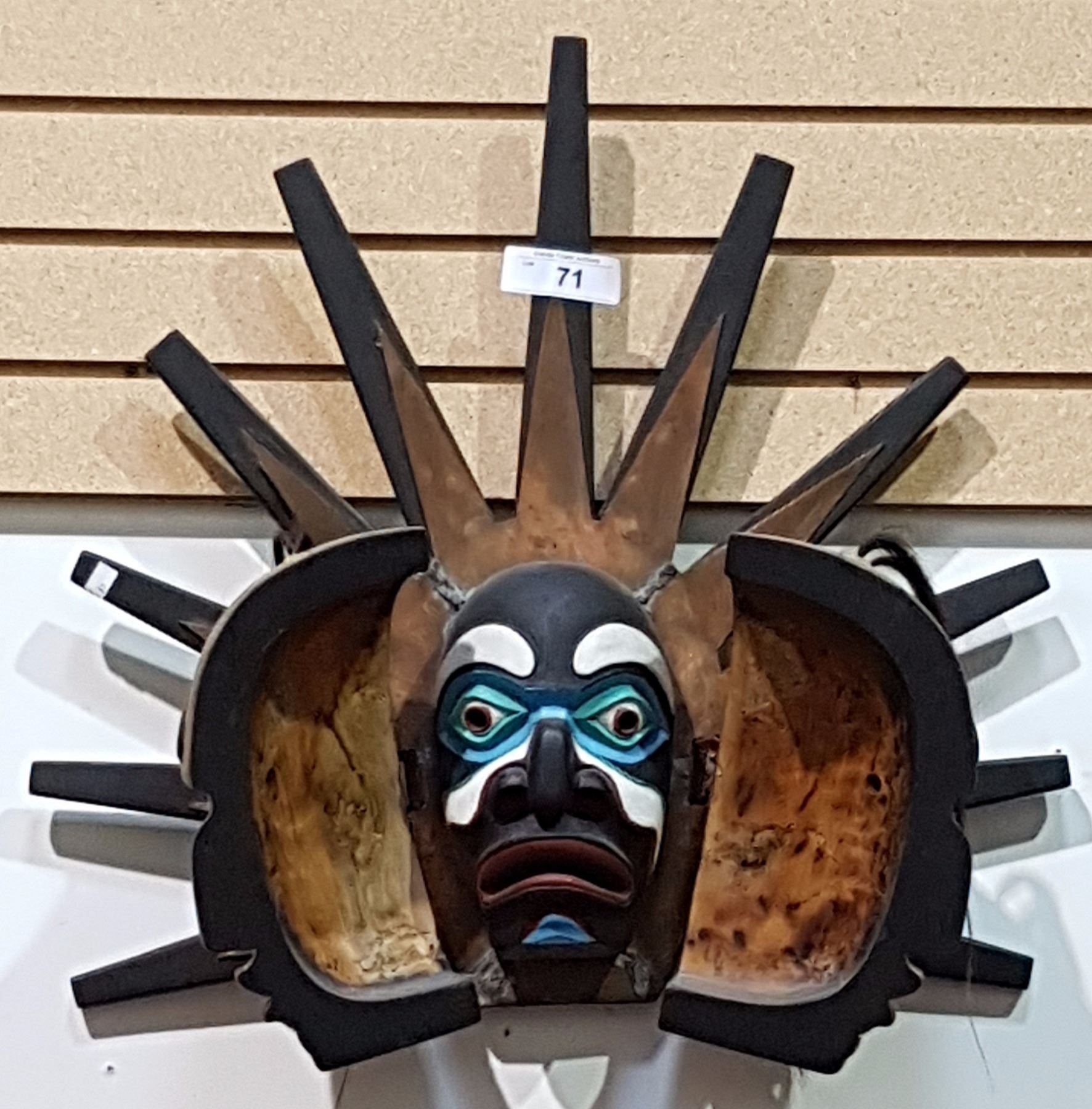 NATIVE CARVED TRANSFORMATION MASK