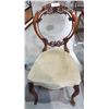 Image 1 : VICTORIAN CARVED BALLOON BACK CHAIR