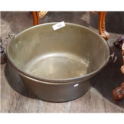 LARGE BRASS VICTORIAN JELLY POT