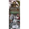 Image 1 : GLASS OIL LANTERN W/DUTCH WINDMILL SCENE