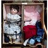 Image 1 : VINTAGE DOLL W/ACCESSORIES & CASE