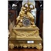 Image 1 : WONDERFUL VICTORIAN GILT FIGURAL MANTLE CLOCK