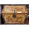 Image 1 : INTRICATELY INLAID APOTHECARY CHEST W/FITTED INTERIOR
