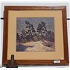 Image 1 : FRAMED TOM THOMSOM GROUP OF SEVEN PRINT