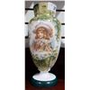 Image 1 : VICTORIAN HAND PAINTED BRISTOL GLASS VASE