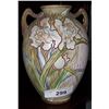 Image 1 : NIPPON HAND PAINTED DOUBLE HANDLE VASE