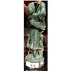 Image 1 : ASIAN CARVED SOAPSTONE OF A WOMAN